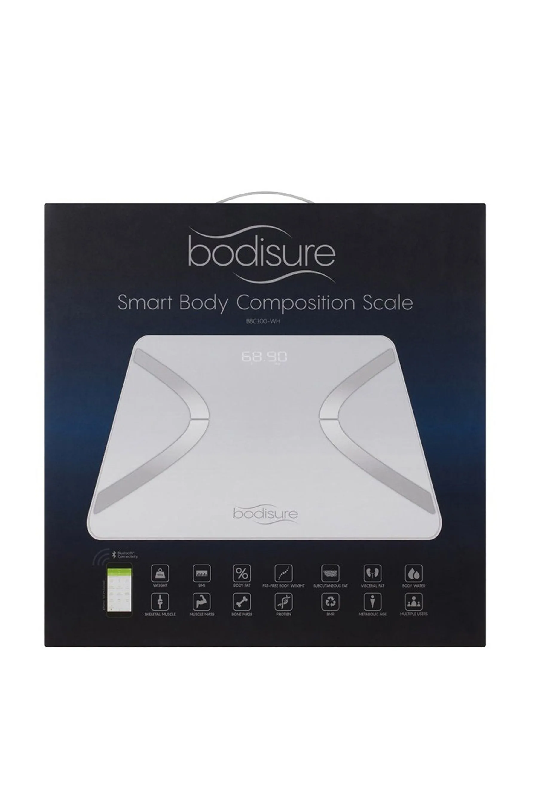 BodiSure Smart Body Composition Scale White