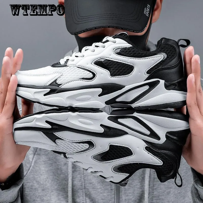 Brand Trendy Wild Casual Running Shoes Summer Mesh Breathable Sports Shoes Men's Fashion