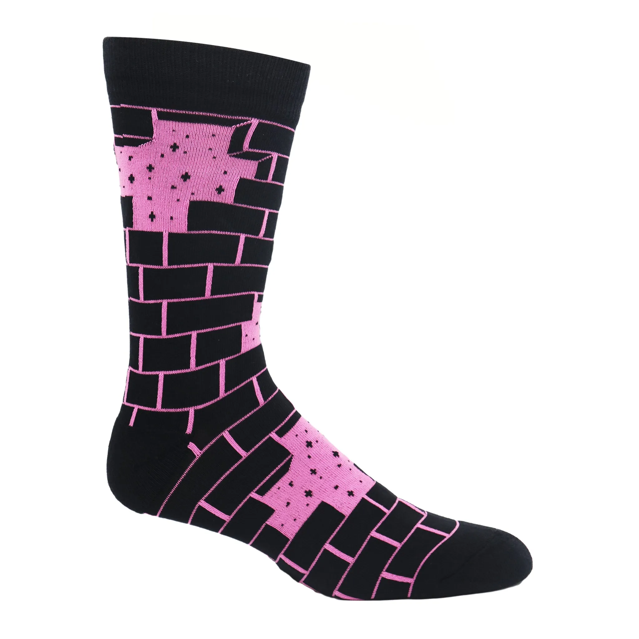Brick In Wall Crew Socks