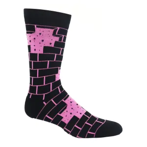 Brick In Wall Crew Socks