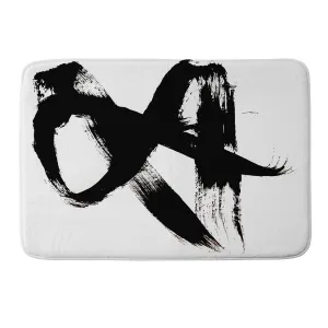 BRUSHSTROKE 2 MEMORY FOAM BATH MAT