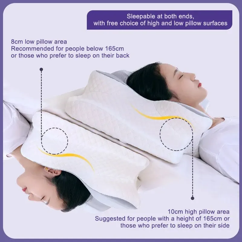 Butterfly Shaped Cervical Slow Rebound Neck Pillow