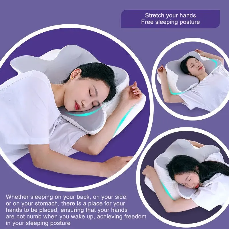 Butterfly Shaped Cervical Slow Rebound Neck Pillow