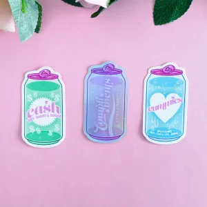 Cans Sticker Set