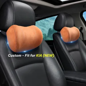 Car Headrest (2 PCS), Custom-Fit For Car, Update Version Premium Memory Foam Car Neck Pillow WAUE227