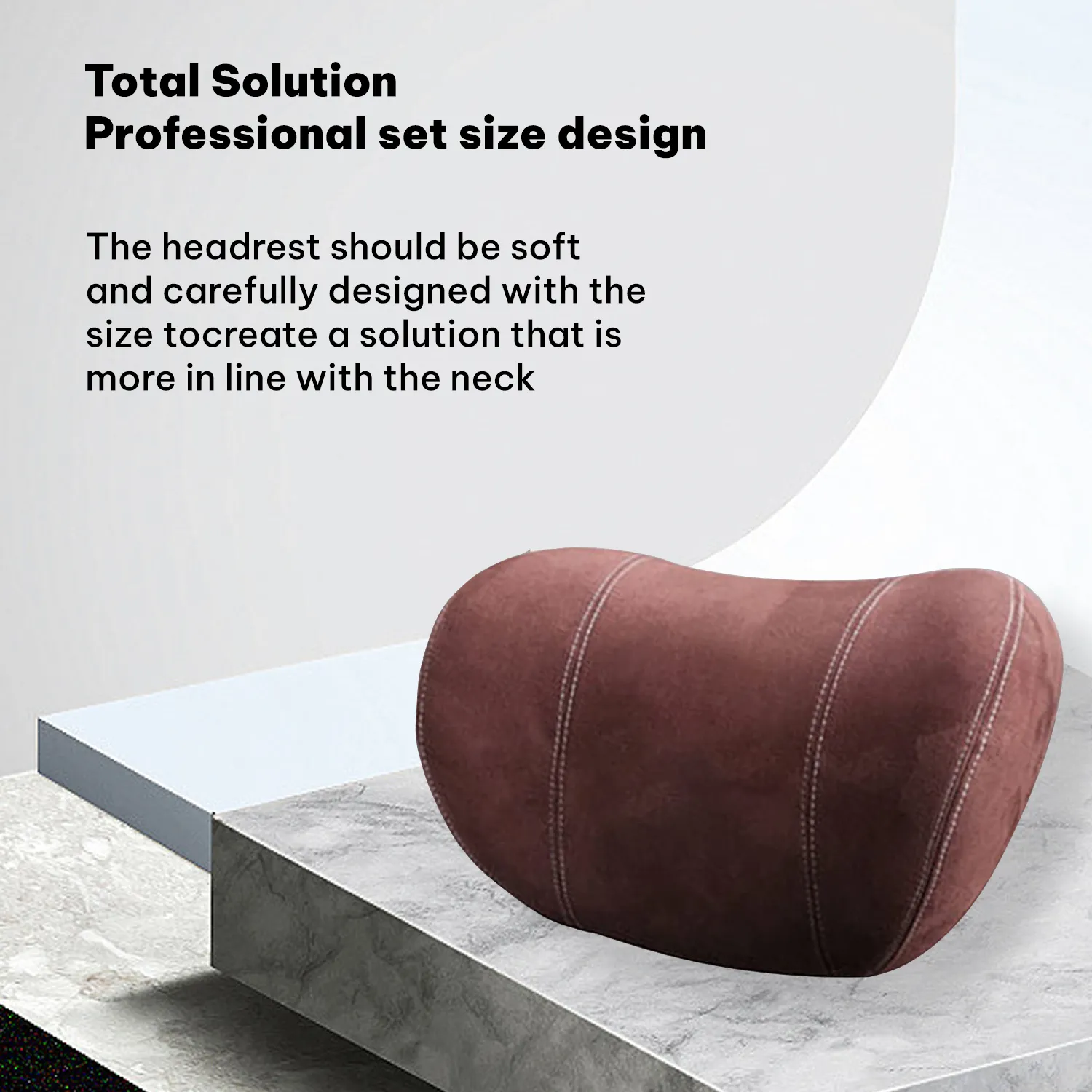 Car Headrest (2 PCS), Custom-Fit For Car, Update Version Premium Memory Foam Car Neck Pillow WAUE227