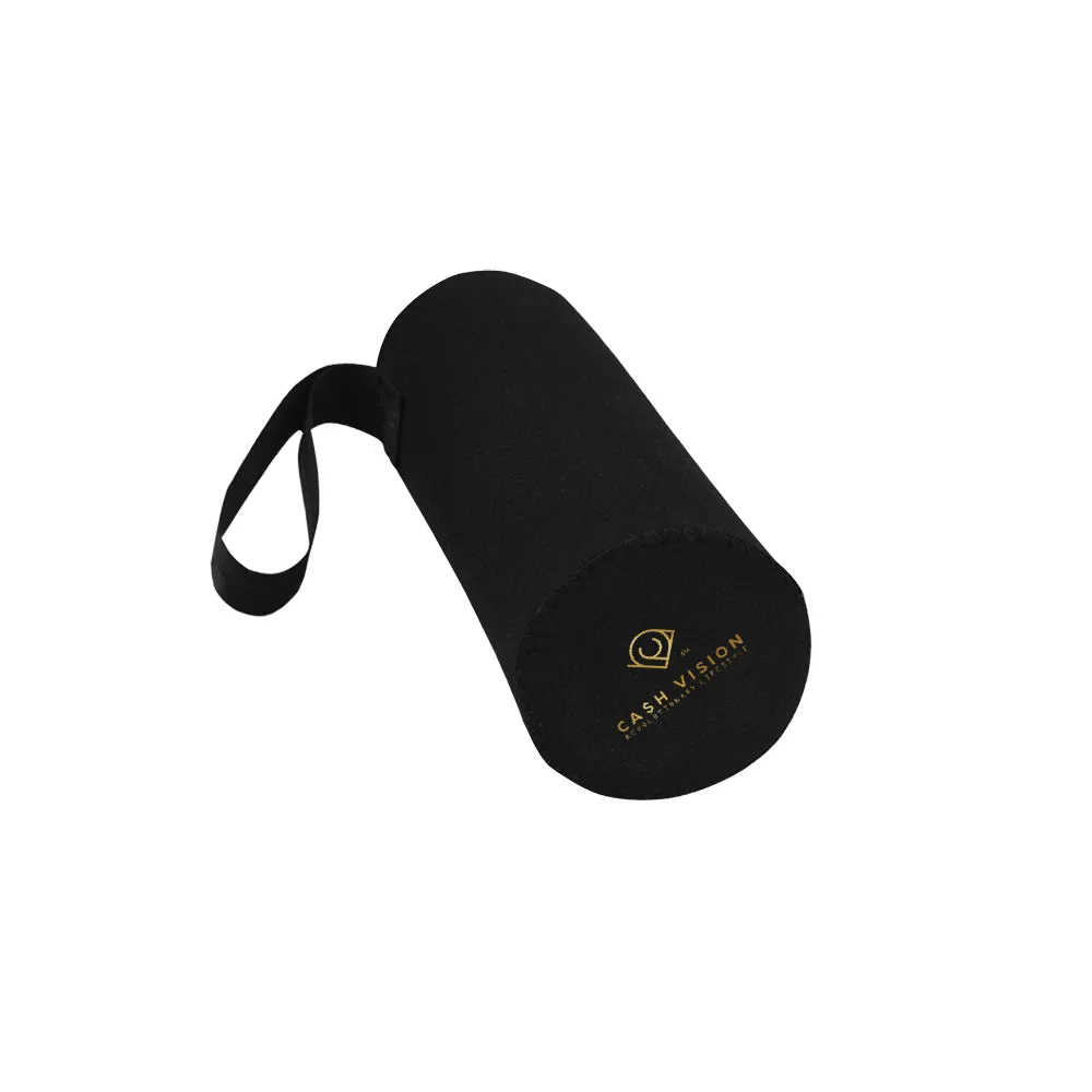 Cash Vision Small Neoprene Water Bottle Pouch - Black