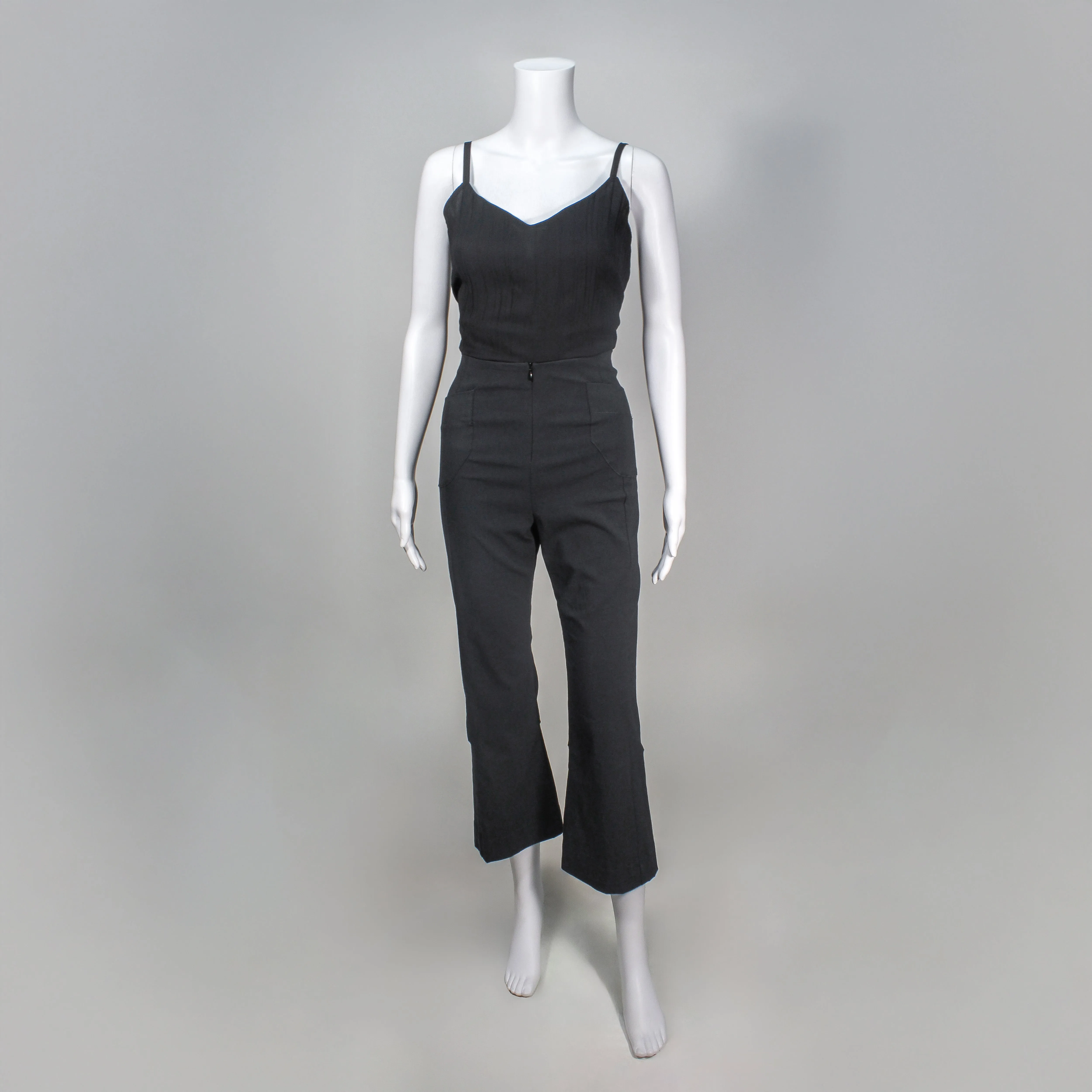 Cavalier Pant in Cinder Stretch Twill Fabric by Porto