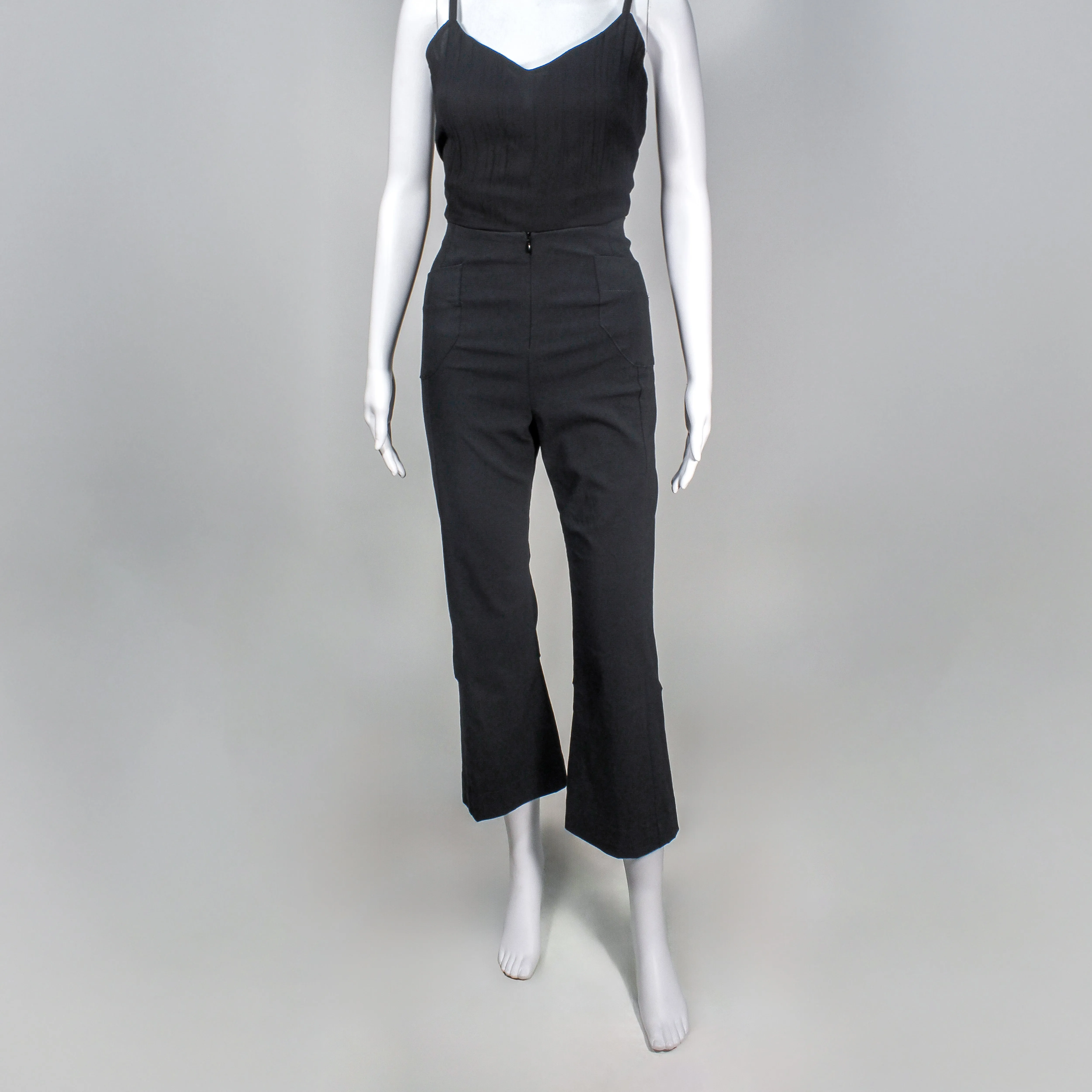 Cavalier Pant in Cinder Stretch Twill Fabric by Porto