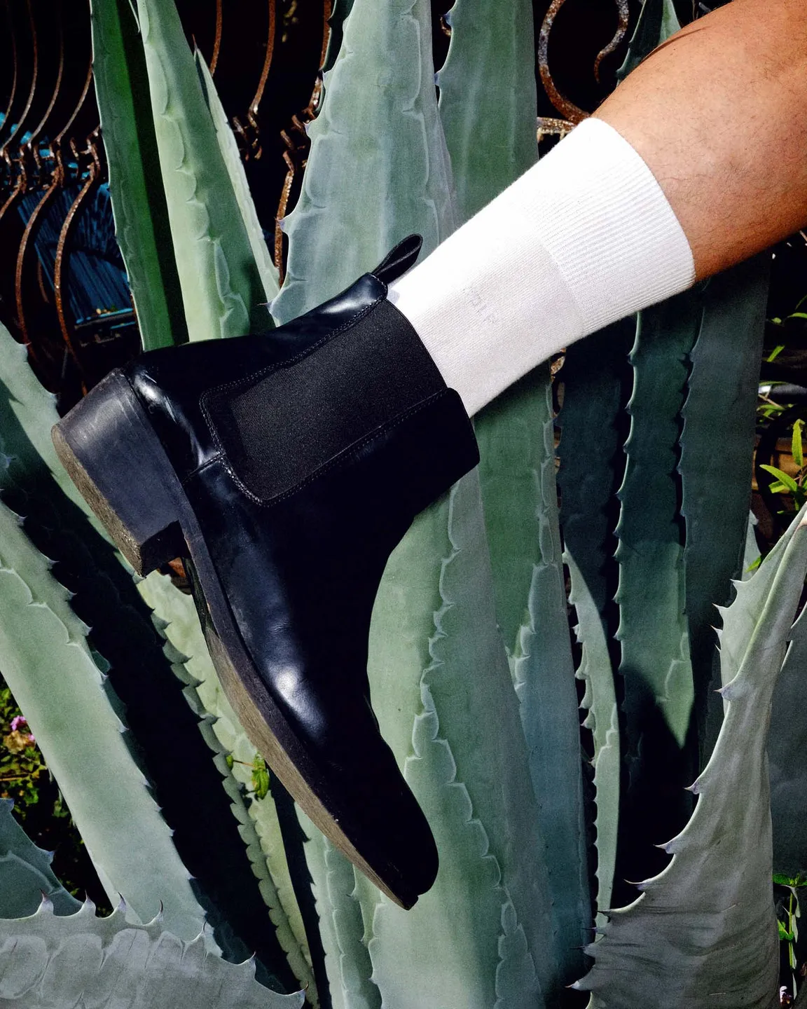 CDLP Mid Length Bamboo Socks in White