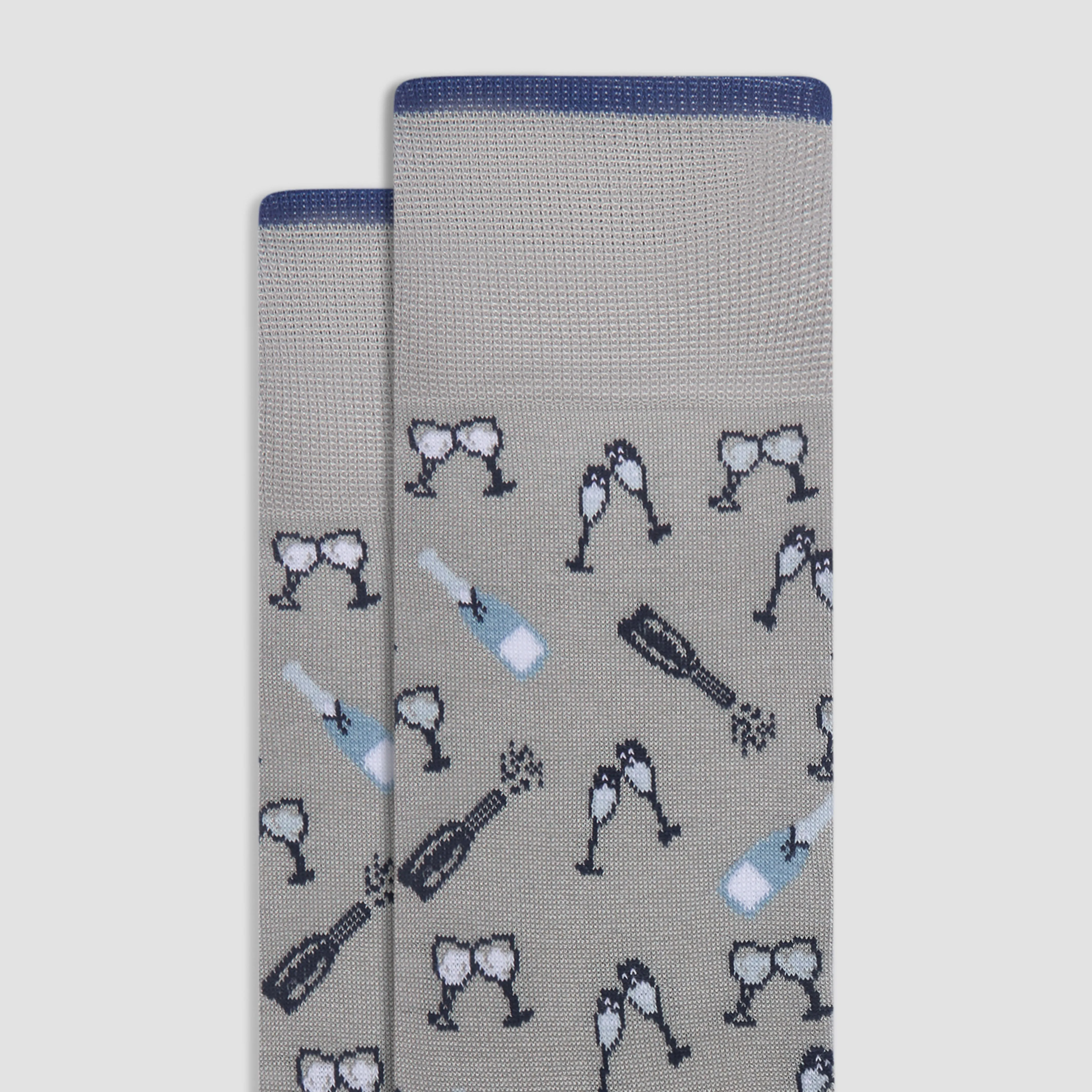 Champagne Mid-Calf Socks
