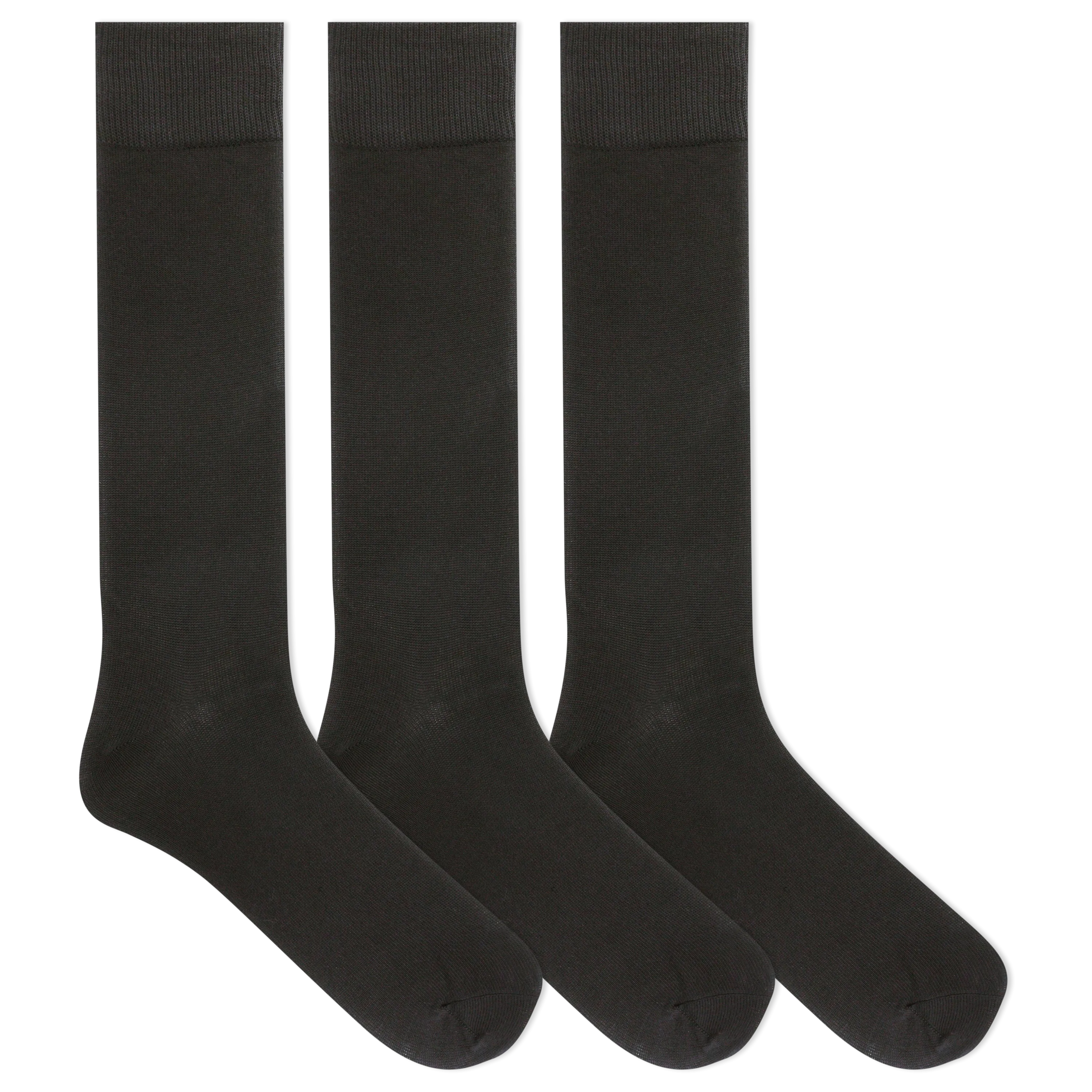 Chaps Men's Solid Supersoft Dress Crew Socks 3 Pair
