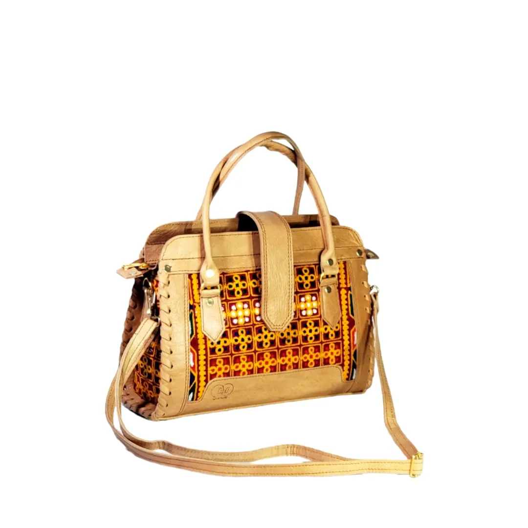 Chic Matching Bags and Shoes | Stylish Tote Bag with Clutch Purse and Ballet Shoes Nk-204