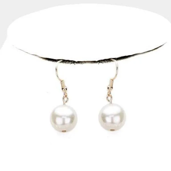 Chunky Pearl (faux) Cream Statement Necklace