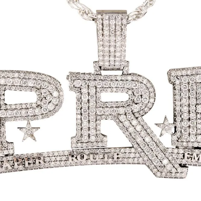 CJP017-462 MULTI LAYER DIAMOND PENDANT
