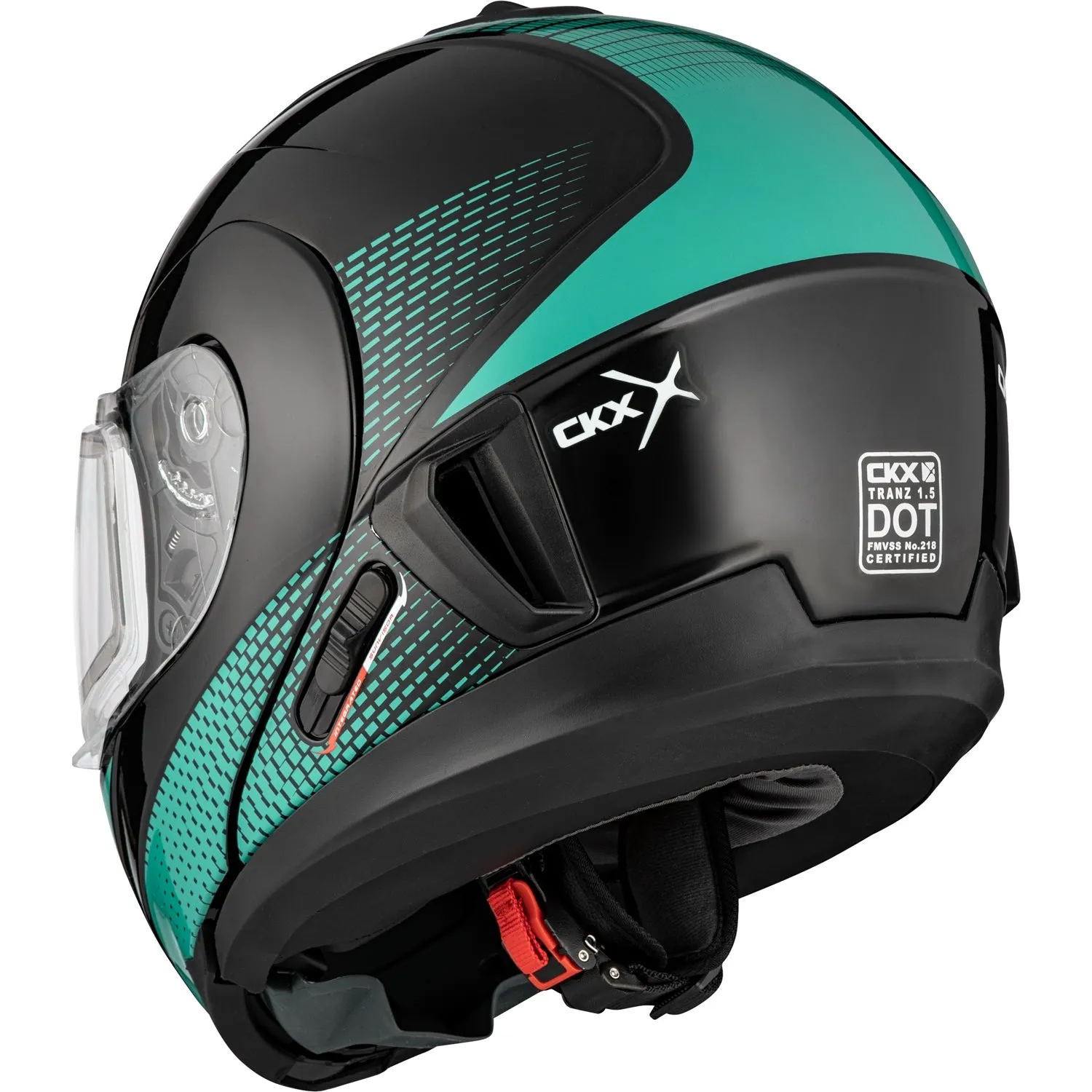 CKX Cyber Tranz 1.5 AMS Modular Helmet with Electric Double Shield