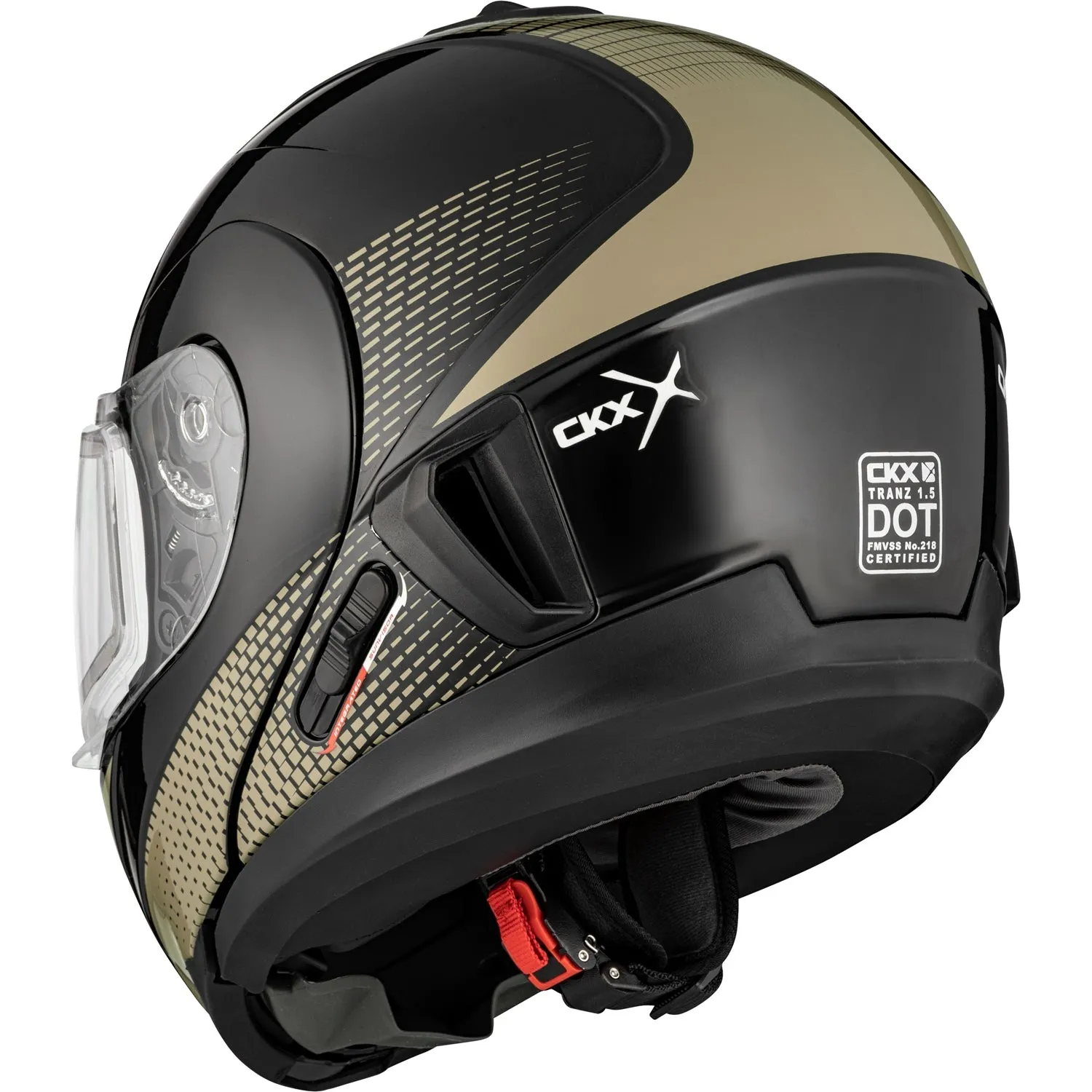 CKX Cyber Tranz 1.5 AMS Modular Helmet with Electric Double Shield