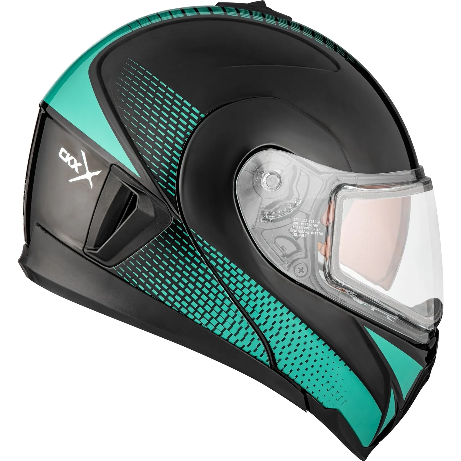 CKX Cyber Tranz 1.5 AMS Modular Helmet with Electric Double Shield