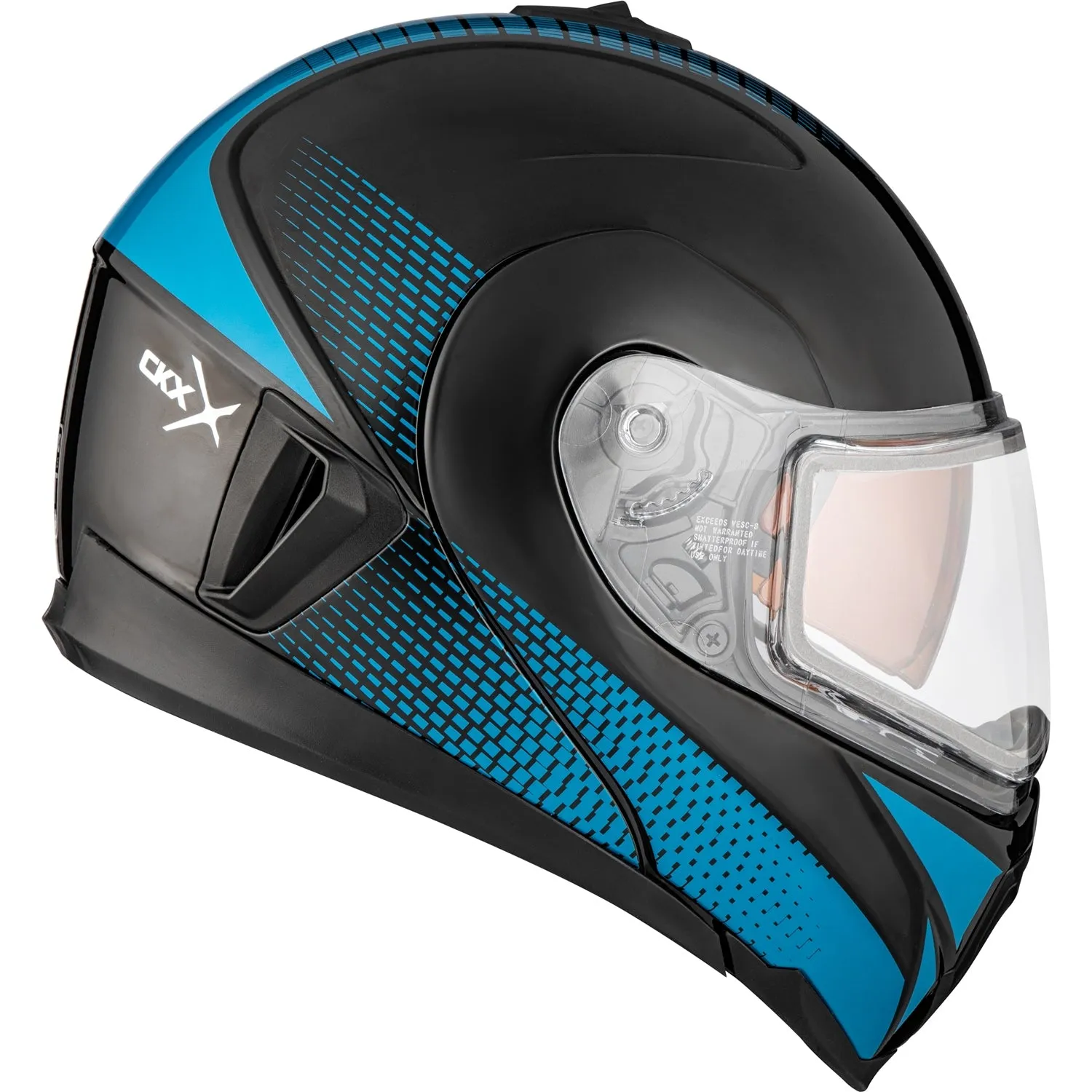 CKX Cyber Tranz 1.5 AMS Modular Helmet with Electric Double Shield