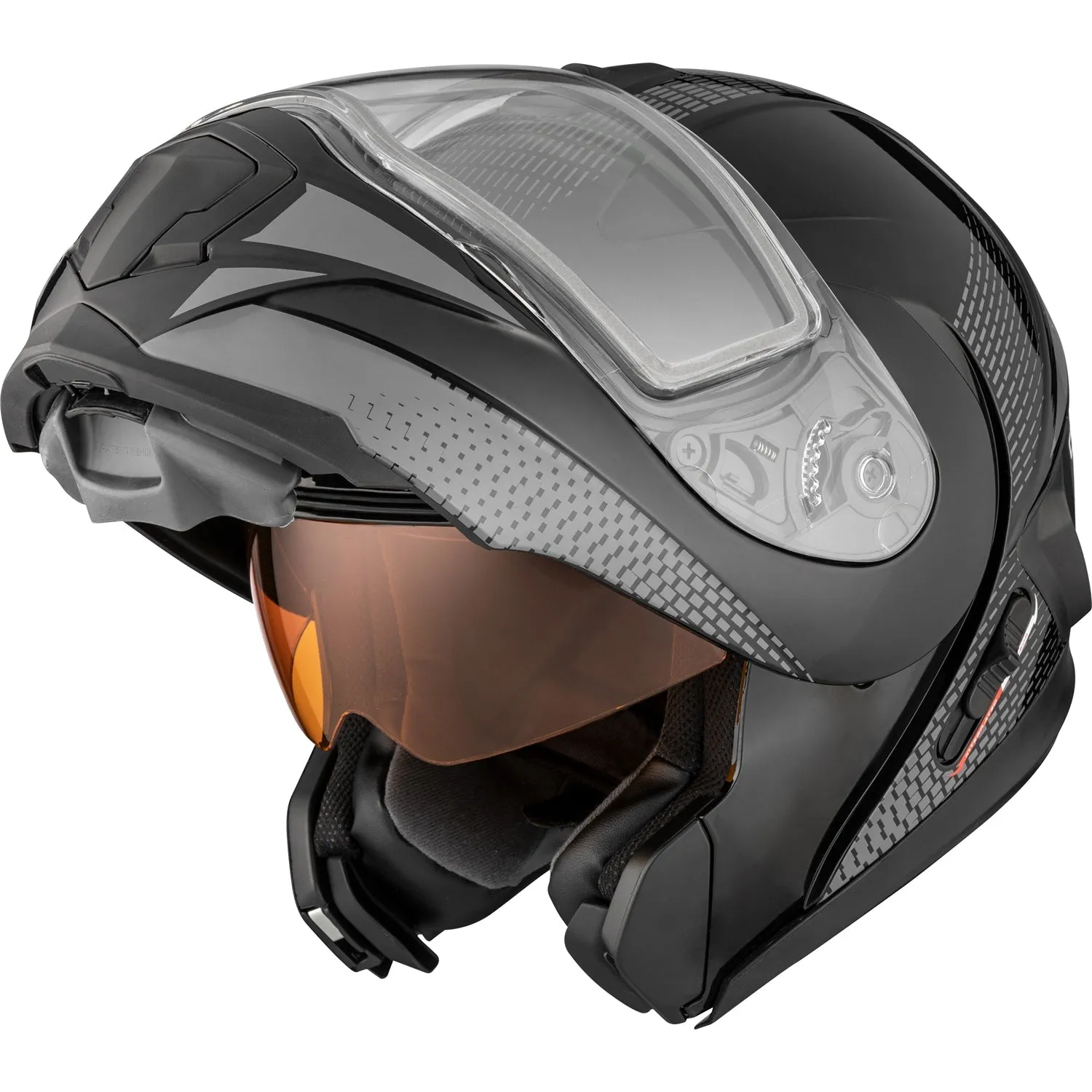 CKX Cyber Tranz 1.5 AMS Modular Helmet with Electric Double Shield