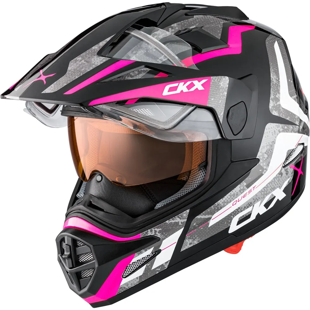 CKX Quest RSV Prime Double Lens Snow Helmet