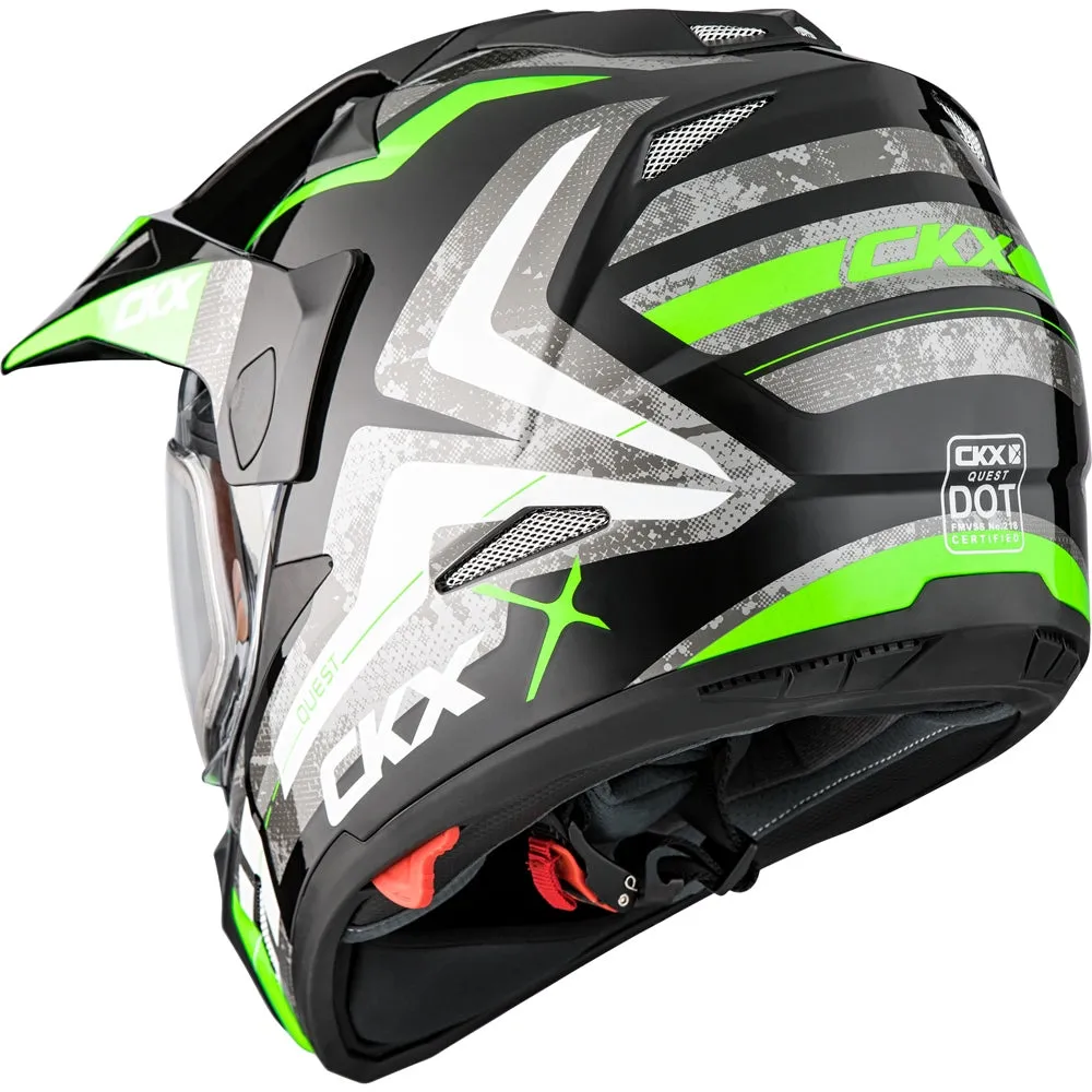 CKX Quest RSV Prime Double Lens Snow Helmet