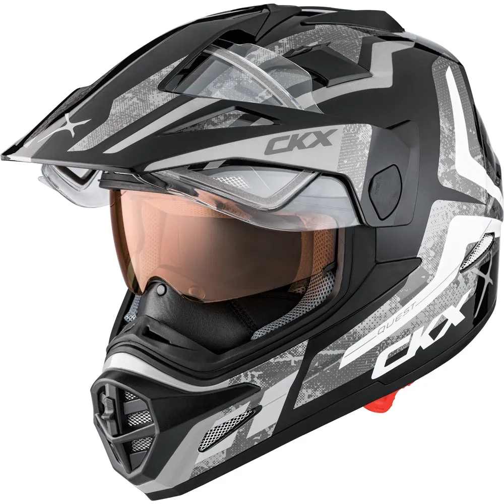 CKX Quest RSV Prime Double Lens Snow Helmet