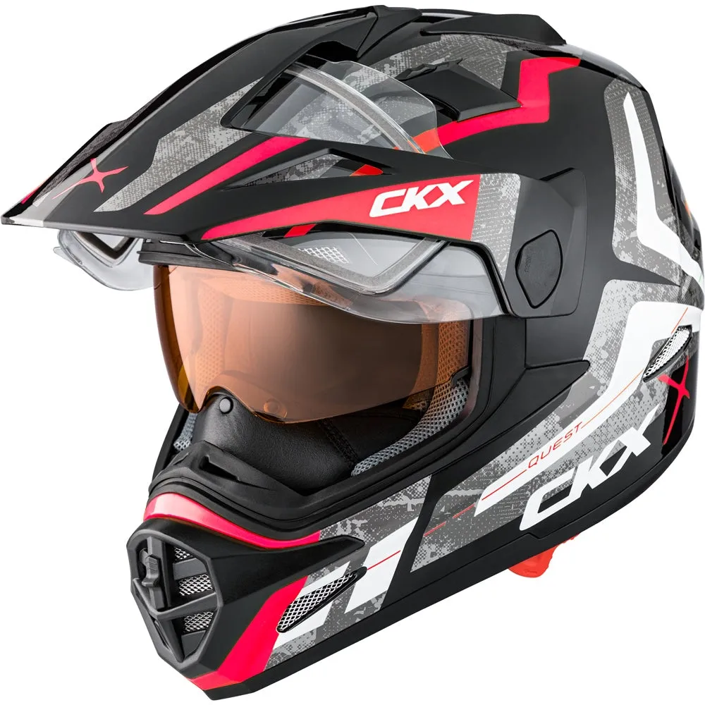 CKX Quest RSV Prime Double Lens Snow Helmet