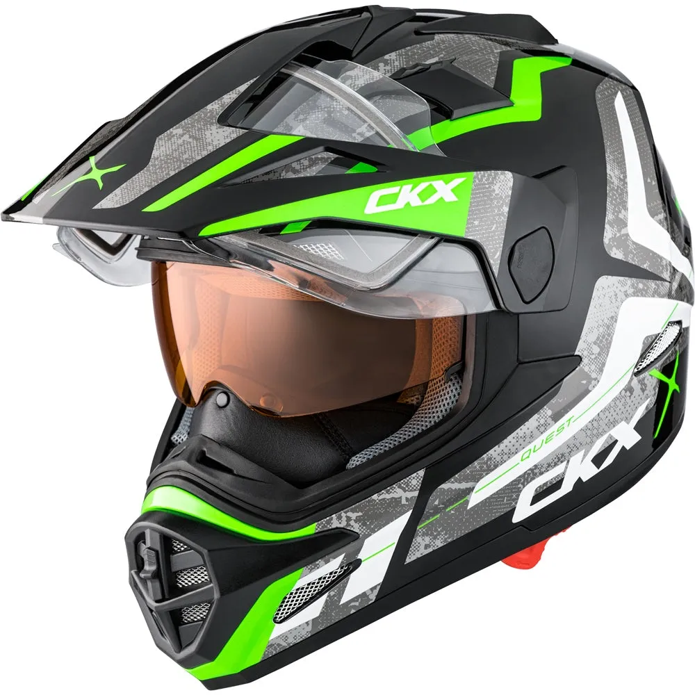 CKX Quest RSV Prime Double Lens Snow Helmet