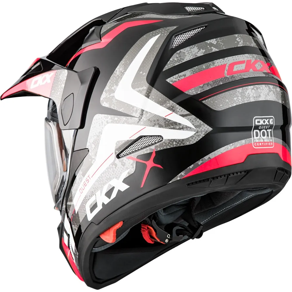 CKX Quest RSV Prime Double Lens Snow Helmet