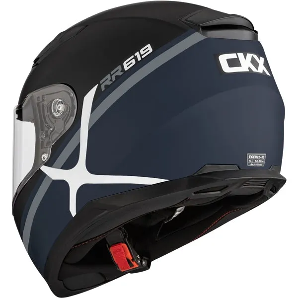 CKX RR619 Motorcycle Full-Face Helmet - Quantum Graphic