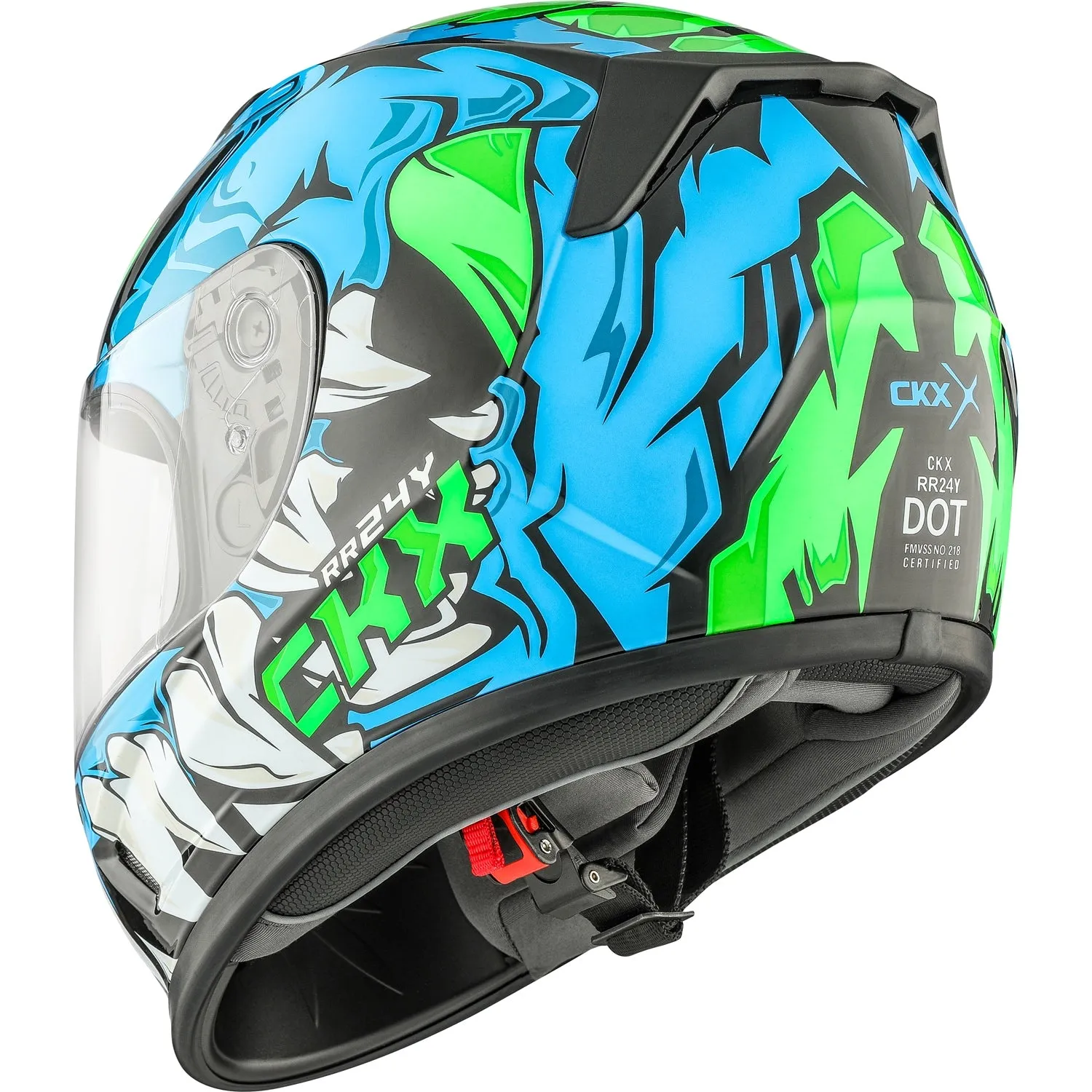 CKX Youth RR24Y Brave Full-Face Helmet with Single Shield