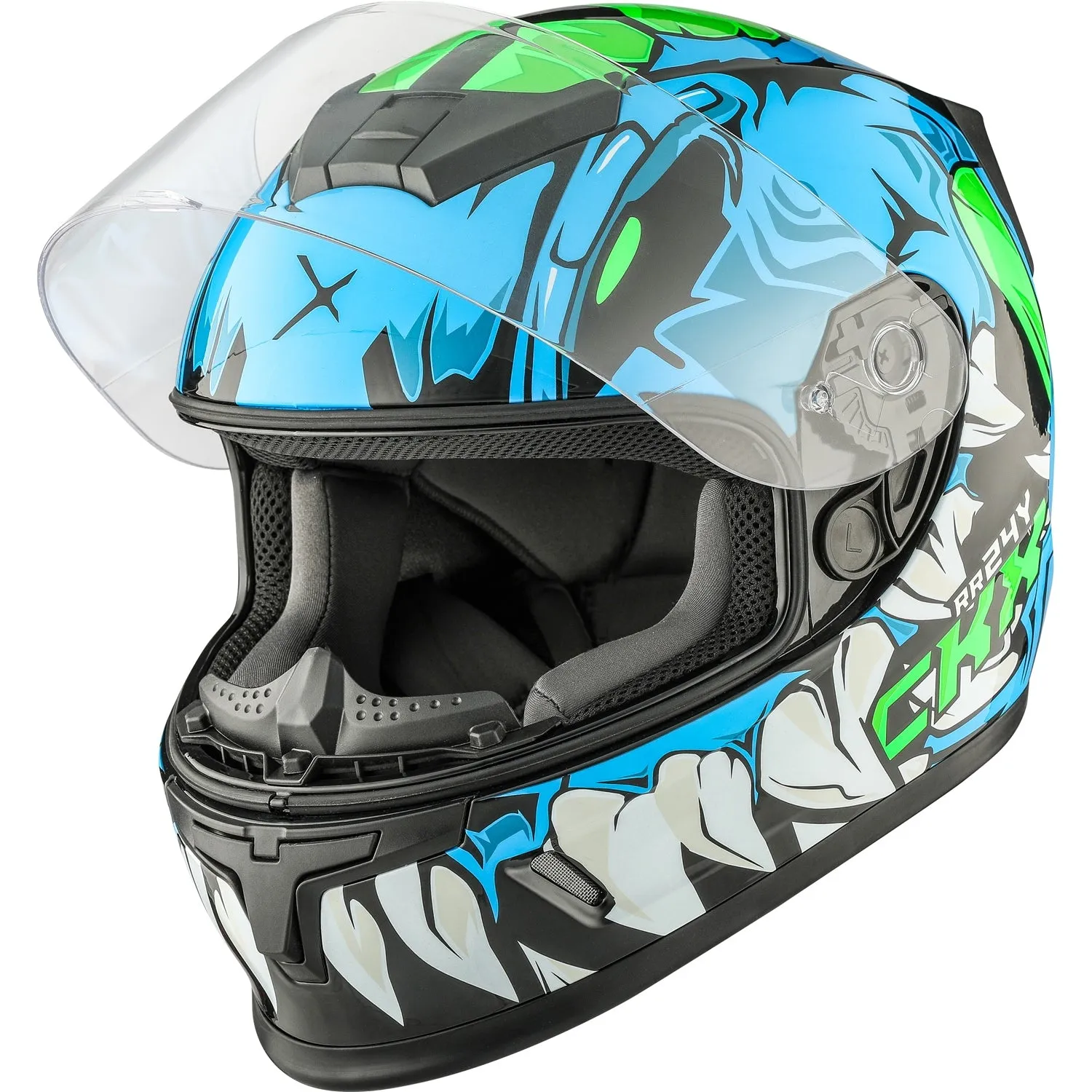 CKX Youth RR24Y Brave Full-Face Helmet with Single Shield
