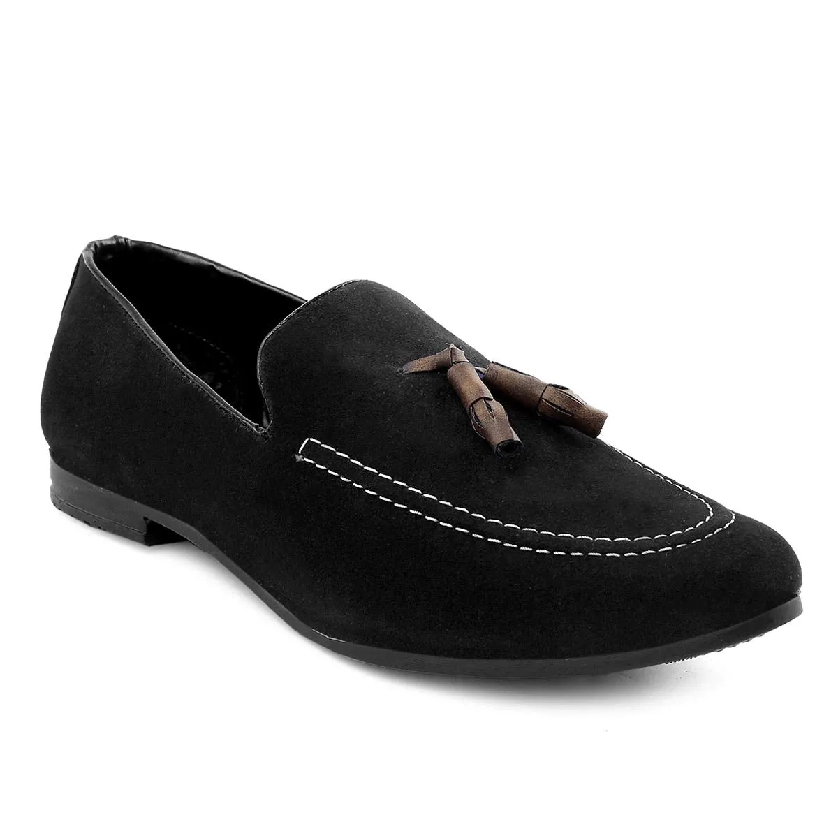 Classic Suede Material Loafer & Moccasin Casual Shoes For Men's-JonasParamount