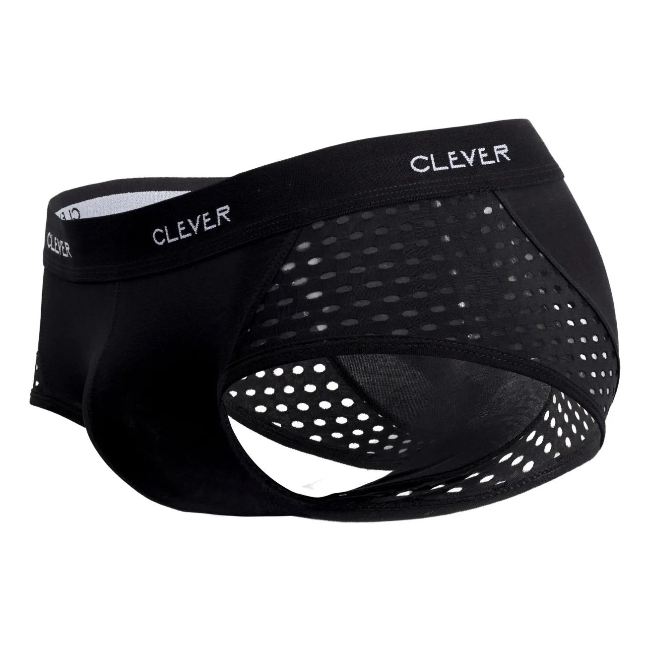 Clever 5386 Glamour Piping Briefs Black