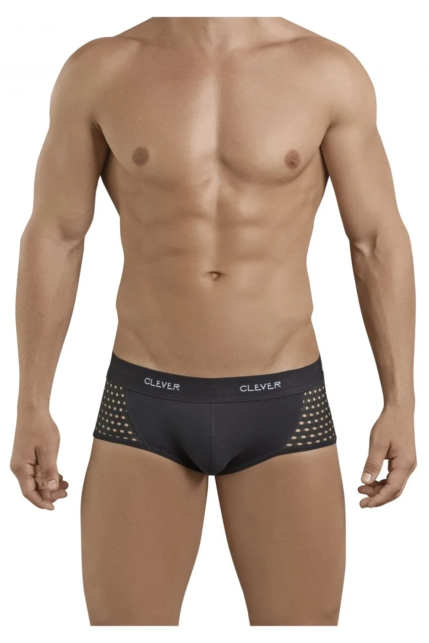 Clever 5386 Glamour Piping Briefs Black