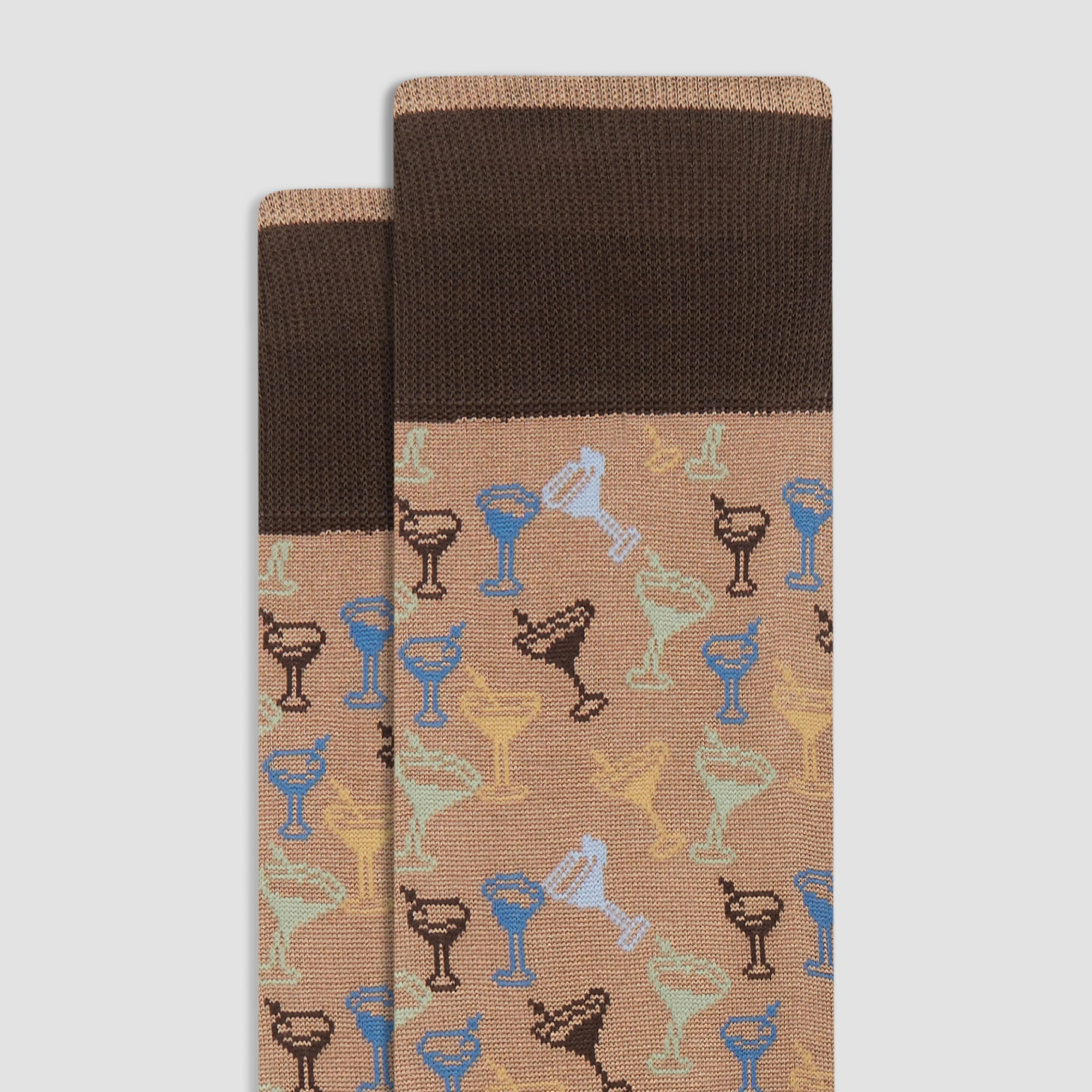 Cocktails Mid-Calf Socks