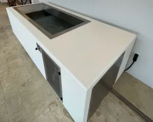 CoreChill³ Blue Cube Cold Plunge Tub