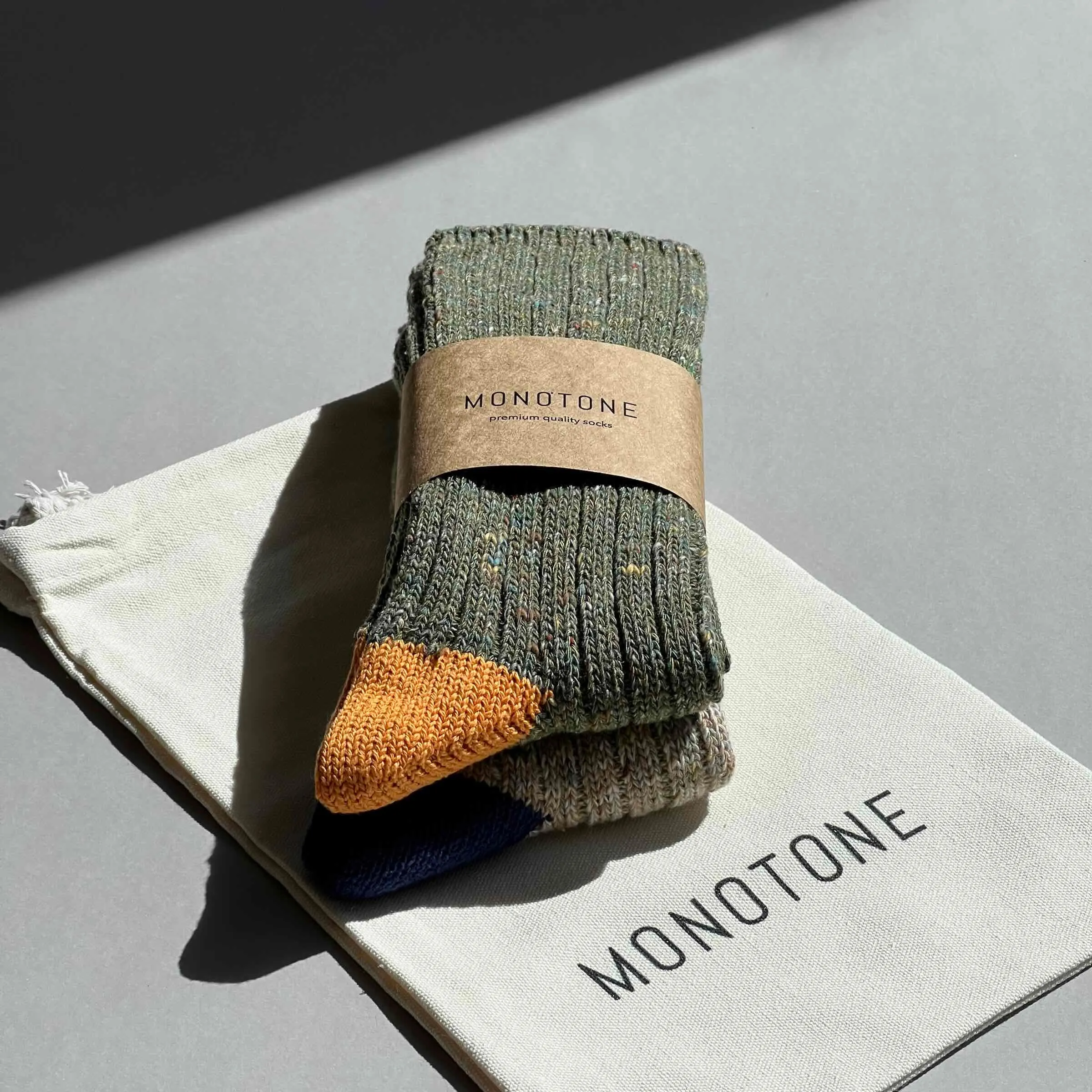 Cotton Mix Crew Socks