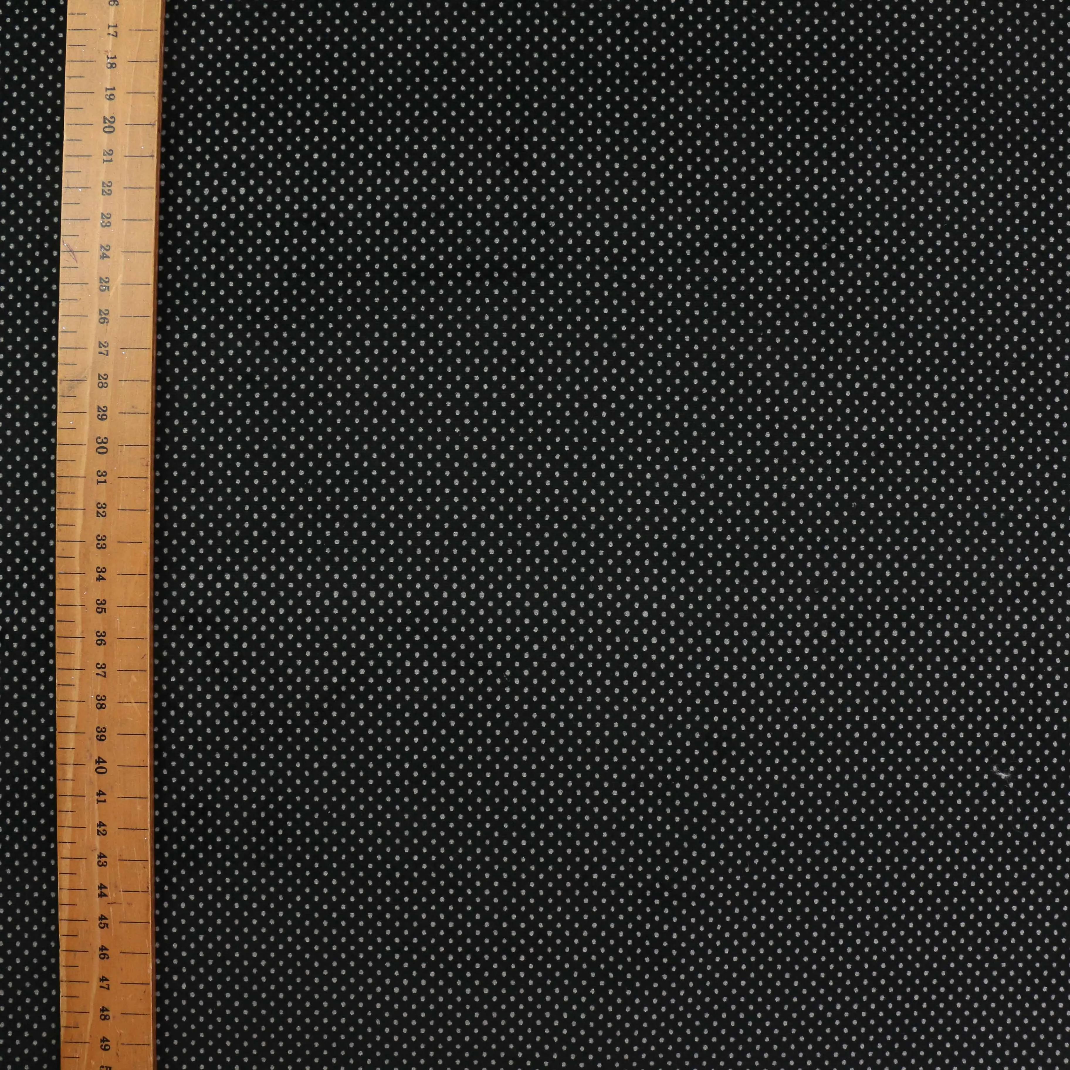 Cotton Velvet fabric - Black