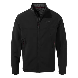 Craghoppers Men's Nerva Weatherproof Fleece Lined Softshell Black