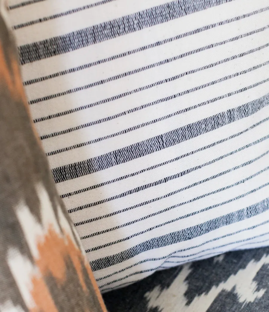 Cusco Stripe in Natural Pillow