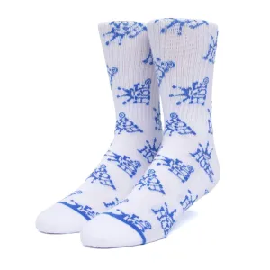 Da Crown Sock (White)