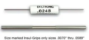 DELTRONIC - Class X - Individual Plug Gauges - in .0025mm Increments - Metric Range .6300-2.7425mm length 57.15mm Code  D6300-2.7425 Length 57.15mm
