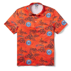 DETROIT TIGERS COOPERSTOWN PERFORMANCE POLO