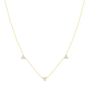 Diamond Station Necklace