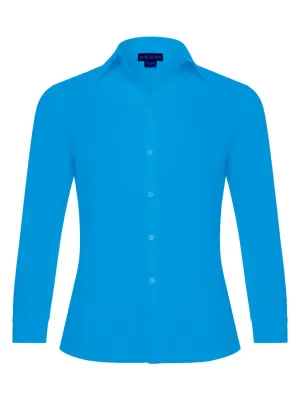 Diane Shirt in Turquoise