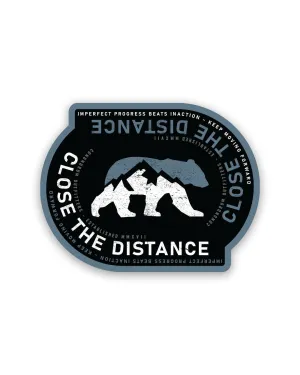 Distance Sticker - Dusky Blue