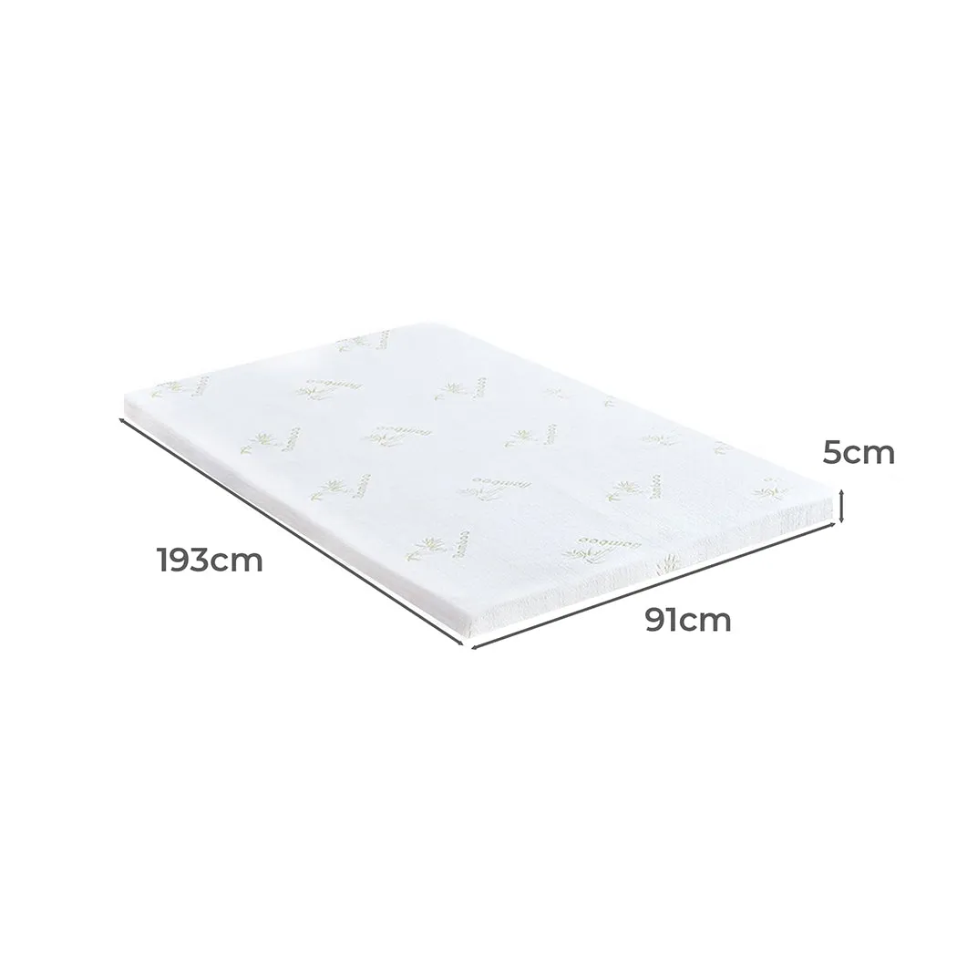 DreamZ 5cm Thickness Cool Gel Memory Single