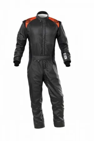 Driving Suit - ADV-TX Series - 1-Piece - SFI 3.2A/5 - Multi-Layer - Fire Retardant Fabric - Gray / Orange - X-Large - Each